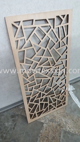 cutting wood divider board or home decoration pannal 
