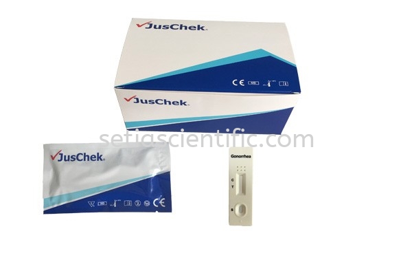 Gonorrhea Rapid Test Cassette JusChek Women Health Rapid Test Kuala Lumpur (KL), Malaysia, Selangor Supplier, Suppliers, Supply, Supplies | Setia Scientific Solution