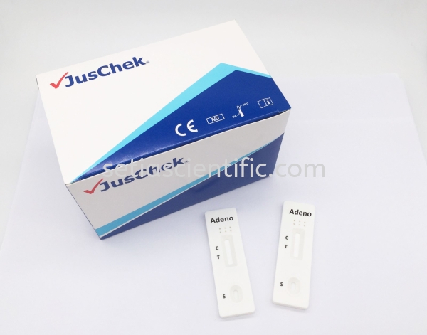 Adenovirus pneumoniae Antigen Rapid Test Cassette JusChek Infectious Disease Rapid Test Kuala Lumpur (KL), Malaysia, Selangor Supplier, Suppliers, Supply, Supplies | Setia Scientific Solution