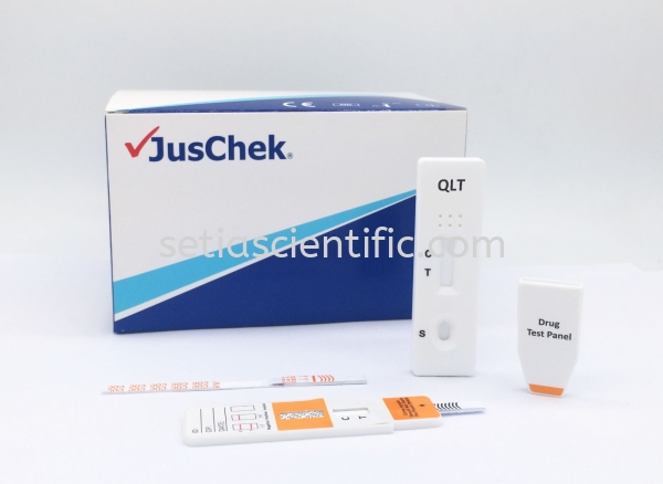 Quetiapine(QTP) Rapid Test - Urine JusChek Drug of Abuse Rapid Test Kuala Lumpur (KL), Malaysia, Selangor Supplier, Suppliers, Supply, Supplies | Setia Scientific Solution