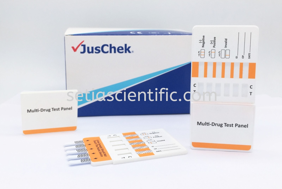 Multi-Drug Drugs Rapid Test Panel - Powder JusChek Drug of Abuse Rapid Test  Kuala Lumpur (KL),