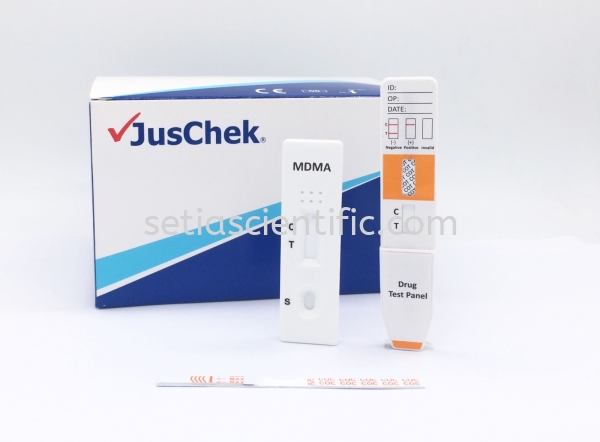 Ecstasy (MDMA) Rapid Test - Urine JusChek Drug of Abuse Rapid Test Kuala Lumpur (KL), Malaysia, Selangor Supplier, Suppliers, Supply, Supplies | Setia Scientific Solution