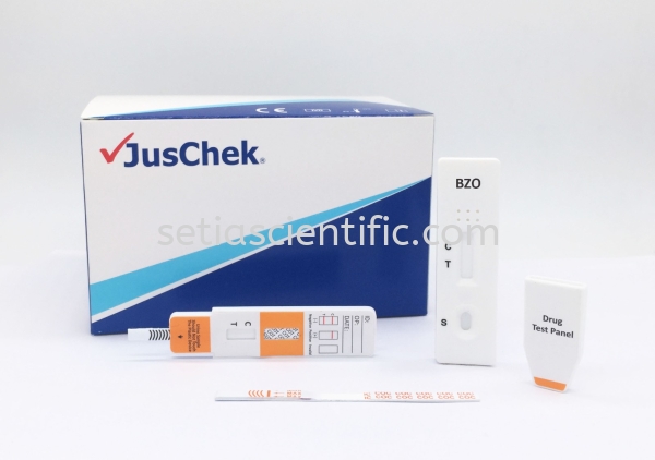 Benzodiazepines (BZO) Rapid Test - Urine JusChek Drug of Abuse Rapid Test Kuala Lumpur (KL), Malaysia, Selangor Supplier, Suppliers, Supply, Supplies | Setia Scientific Solution