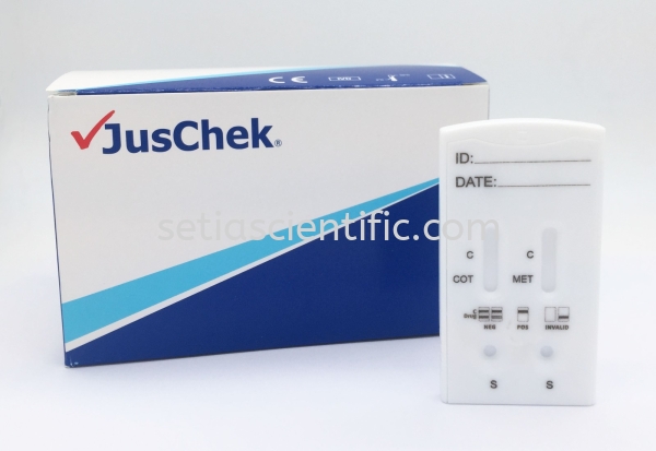 Multi-drug Rapid Test Cassette (Hair) JusChek Drug of Abuse Rapid Test Kuala Lumpur (KL), Malaysia, Selangor Supplier, Suppliers, Supply, Supplies | Setia Scientific Solution