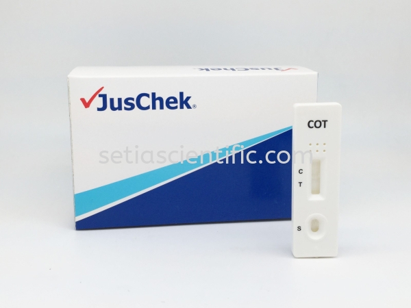 COT Rapid Test Cassette (Hair) JusChek Drug of Abuse Rapid Test Kuala Lumpur (KL), Malaysia, Selangor Supplier, Suppliers, Supply, Supplies | Setia Scientific Solution