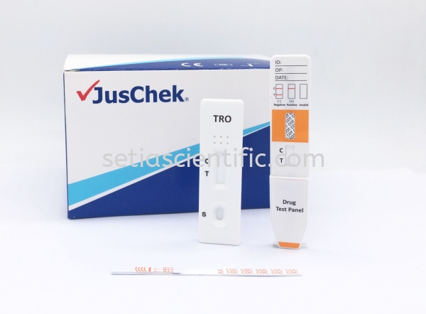 Tropicamide(TRO) Rapid Test - Urine JusChek Drug of Abuse Rapid Test Kuala Lumpur (KL), Malaysia, Selangor Supplier, Suppliers, Supply, Supplies | Setia Scientific Solution