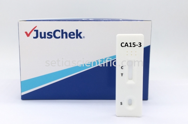 CA15-3 Rapid Test Cassette JusChek Oncology Rapid Test Kuala Lumpur (KL), Malaysia, Selangor Supplier, Suppliers, Supply, Supplies | Setia Scientific Solution