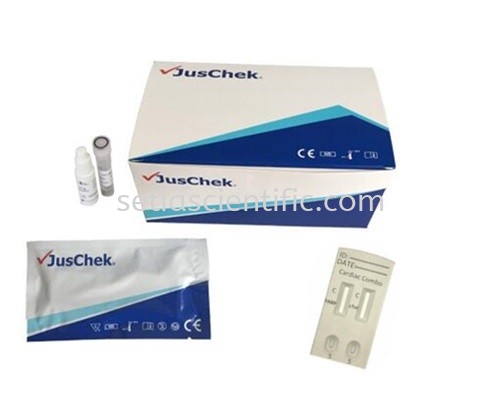 H-FABP and cTnI Combo Rapid Test Cassette JusChek Cardiac Marker Rapid Test Kuala Lumpur (KL), Malaysia, Selangor Supplier, Suppliers, Supply, Supplies | Setia Scientific Solution