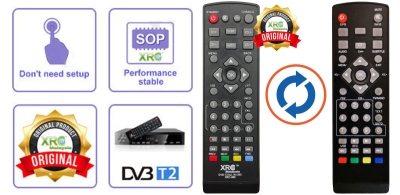 VSM DVB-T2 REMOTE CONTROL