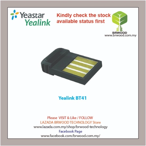 YEALINK BT41: USB Dongle for Bluetooth Headsets 
