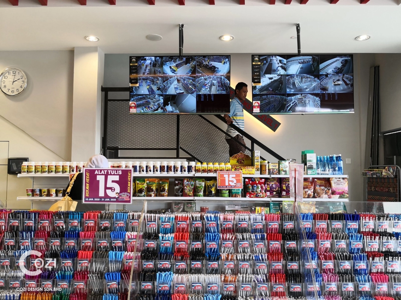 bookshop design, alor setar