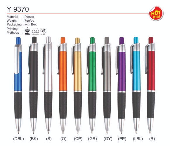Y 9370 Plastic Pen (A)