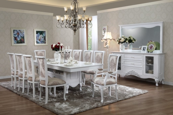 QUEEN ANNE - DINING SET QUEEN ANNE 0023 Malaysia, Selangor, Kuala Lumpur (KL), Sungai Buloh Manufacturer, Supplier, Supply, Supplies | The Home Concept Furniture Sdn Bhd 