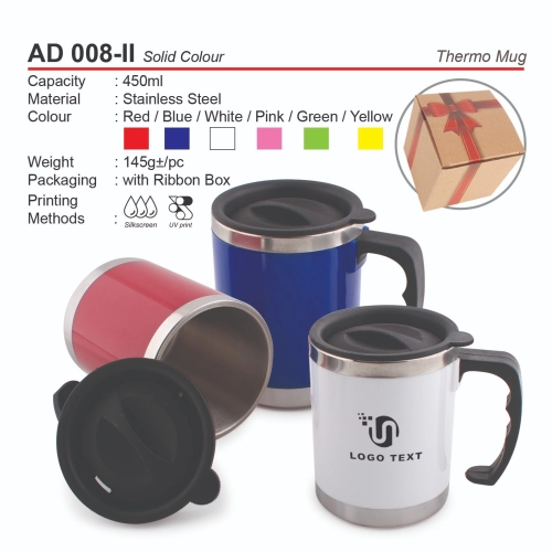 AD 008-II (Solid Colour Thermo Mug)(A)