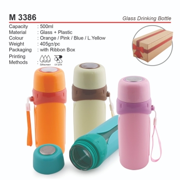 D*M 3386 (Glass Drinking Bottle)(A)