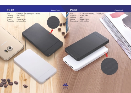 PB 62 & PB 63 Powerbank (A)