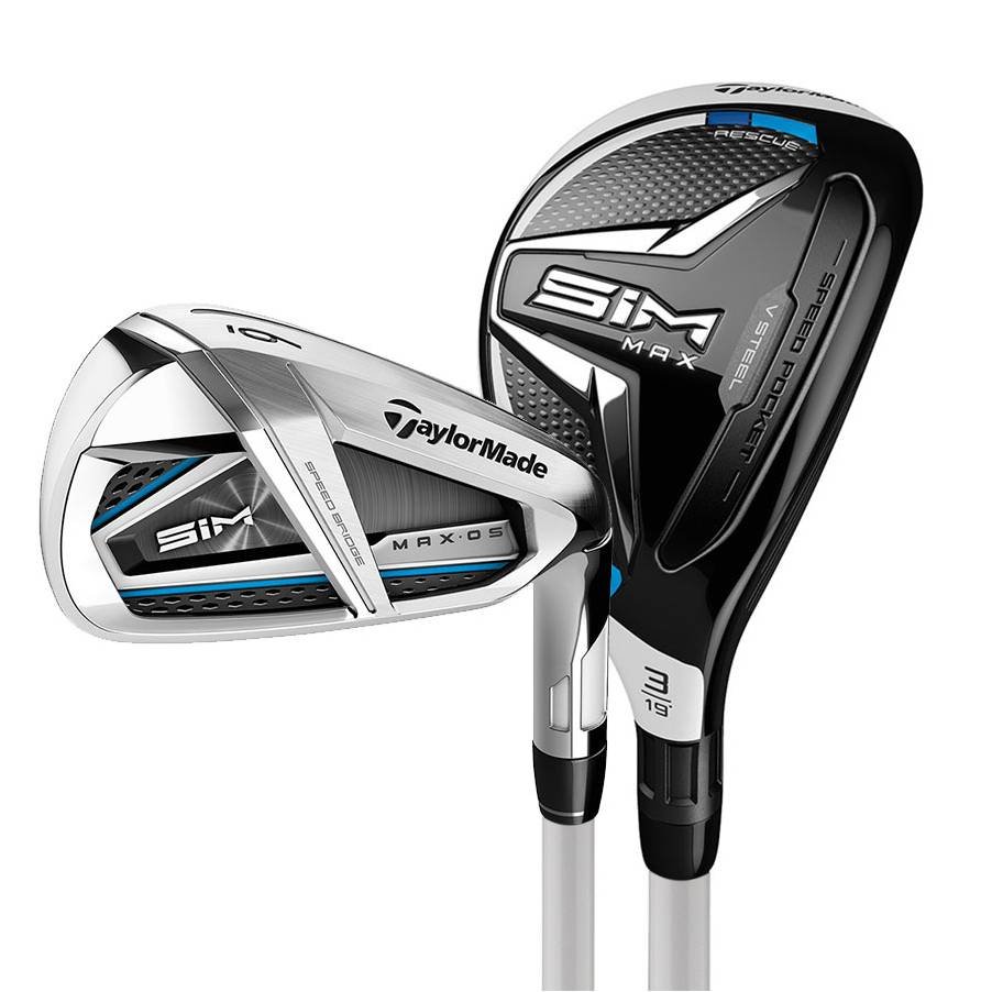 SIM Max OS Combo Steel Iron and 1 piece Hybrid Set