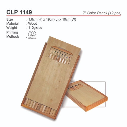 CLP 1149 7" Color Pencil (12pcs) (A)