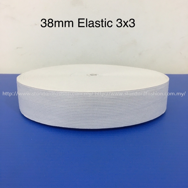 38mm Elastic 3x3 Elastic 3x3 Elastic Products  Selangor, Malaysia, Kuala Lumpur (KL), Klang Supplier, Suppliers, Supply, Supplies | Standard Fashion Trading Sdn Bhd