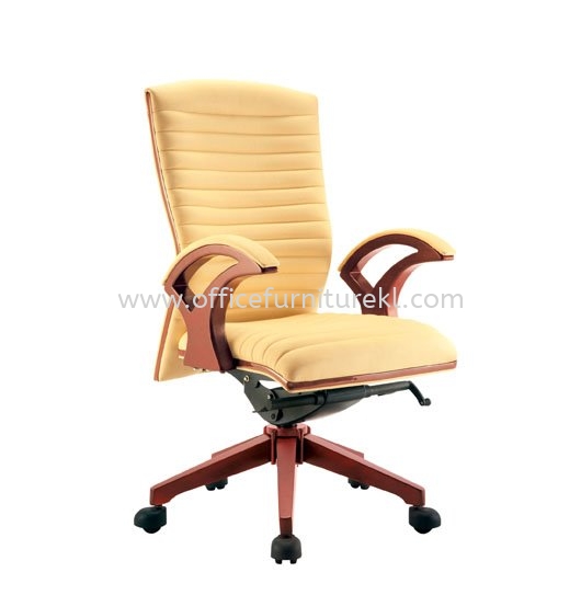 ZINGER MEDIUM BACK DIRECTOR CHAIR | LEATHER OFFICE CHAIR BUKIT TINGGI SELANGOR