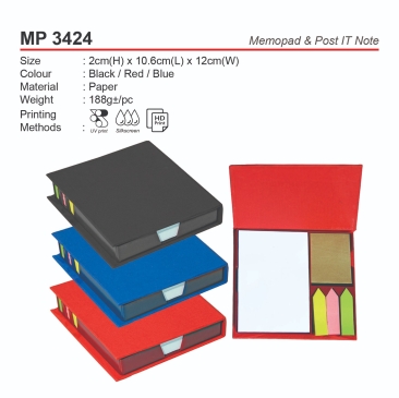 D*MP 3424 Memopad & Post IT Note