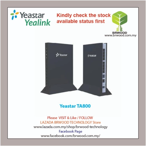 YEASTAR TA800: NEOGATE VOIP GATEWAY WITH 8 FXS PORT