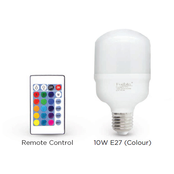 LED T-SERIES (COLOUR) 10W E27