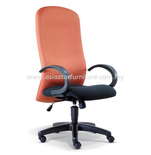 CONFI HIGH BACK STANDARD CHAIR | FABRIC OFFICE CHAIR SEPANG SELANGOR 