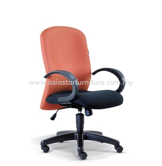 CONFI LOW BACK STANDARD CHAIR | FABRIC OFFICE CHAIR BOTANIC SELANGOR