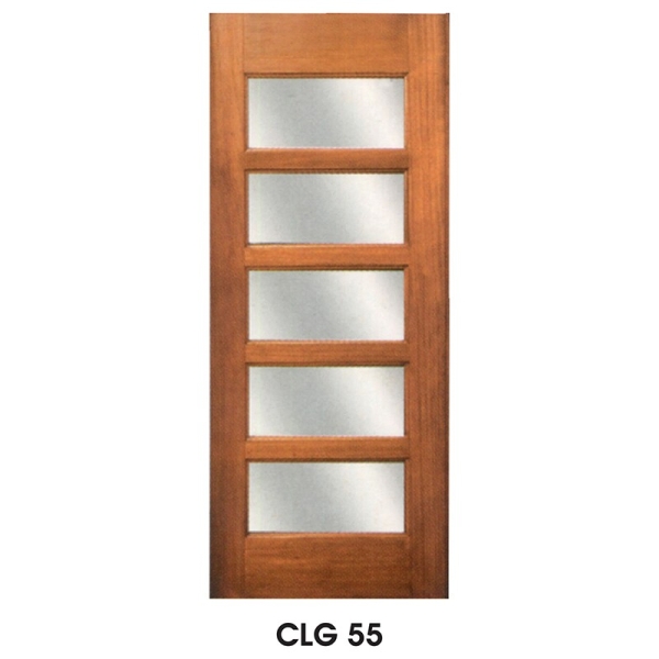 CLG 55 Solid Glazed Doors Malaysia, Perak, Bidor Manufacturer, Supplier, Supply, Supplies | Chow Lam Timber Door Sdn Bhd