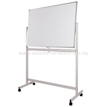 MOBILE DOUBLE SIDED WHITEBOARD - Whiteboard Serdang | Whiteboard Balakong | Whiteboard Mahkota Cheras | Whiteboard Puchong