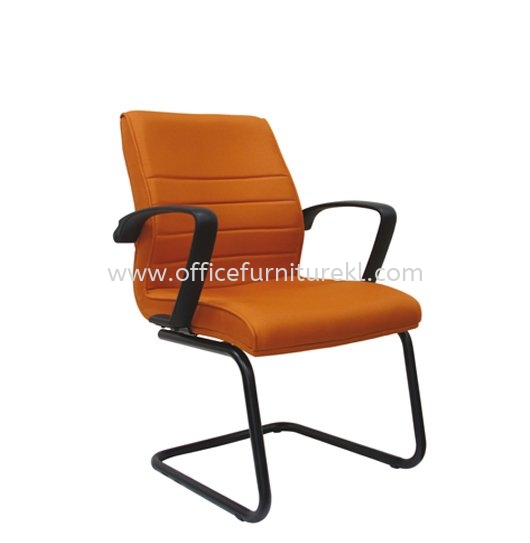 PLUS STANDARD VISITOR FABRIC CHAIR WITH EPOXY BLACK CANTILEVER BASE