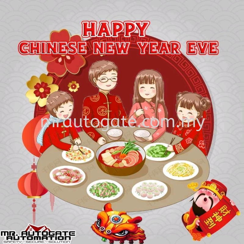 Happy Chinese New Year Eve For All Malaysian