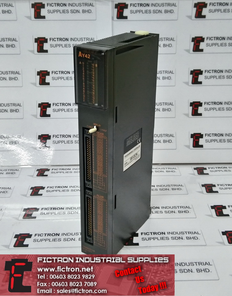 AY42 MITSUBISHI PLC Input Output Unit Supply Repair Malaysia Singapore Indonesia USA Thailand
