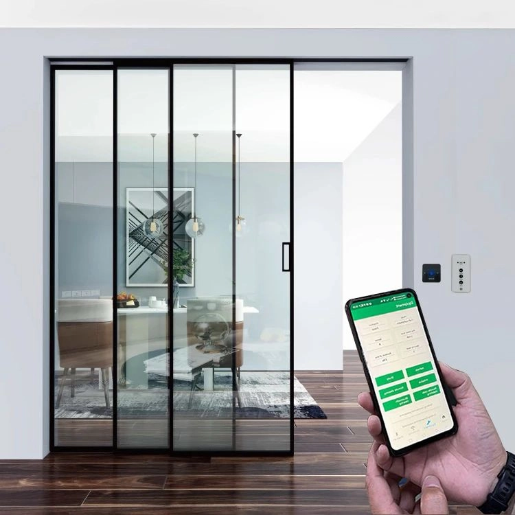 Slim Profile Door aluminum slim Profile sliding door