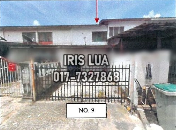 Taman Skudai Baru @2 Storey Terrace House Bank Lelong/Auction