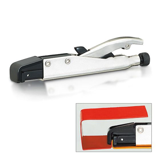 TOPTUL Self-Locking Multi-Grip Pliers with Straight Parallel Jaws, 195mm | TL-PLR-D195
