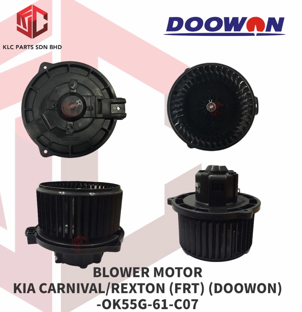 BLOWER MOTOR KIA CARNIVAL/REXTON (FRT) (DOOWON) OK55G-61-C07