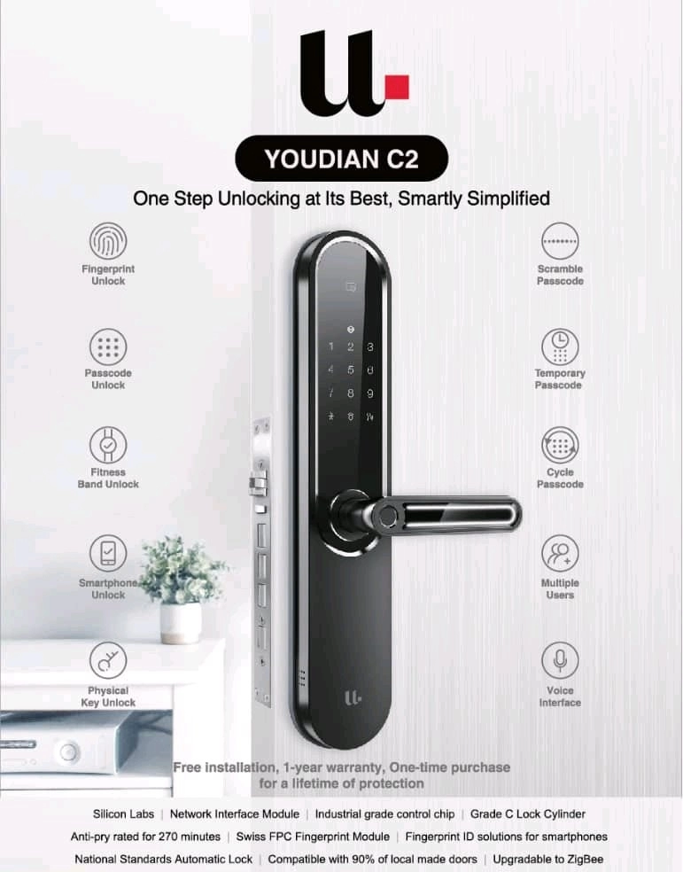 Yuadian C2 Smart Lock