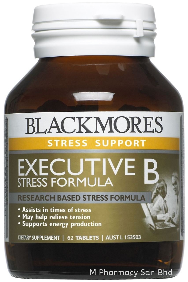 Blackmores Executive B Vitamin B Complex Supplements Penang Malaysia Bukit Mertajam Georgetown Tanjung Tokong Pulau Tikus