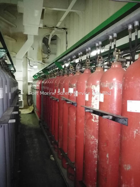 Co2 System Fire Extinguisher, Detection and Fighting System Johor Bahru (JB), Malaysia, Selangor, Sarawak, Sabah, Terengganu Supplier, Provider, Supply | Port Marine Safety Services Sdn Bhd