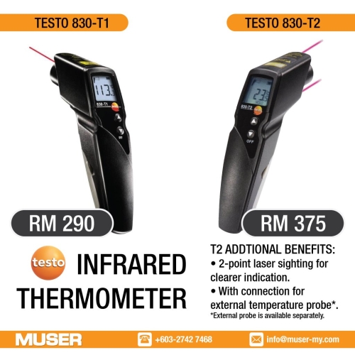 Testo 830 | Infrared Thermometer