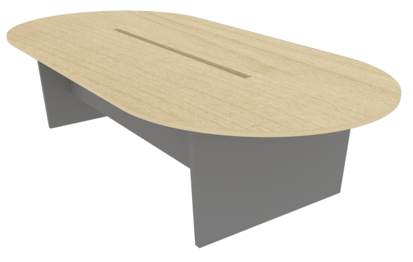 Meeting Table Oblong (Maple + Graphite) Meeting Table Table Loose Furniture Johor Bahru (JB), Malaysia, Iskandar Supplier, Suppliers, Supply, Supplies | PSB Decoration Sdn Bhd