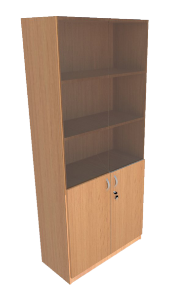 Full Height Half Glass (Full Beech) Full Height Half Door Cabinets Loose Furniture Johor Bahru (JB), Malaysia, Iskandar Supplier, Suppliers, Supply, Supplies | PSB Decoration Sdn Bhd