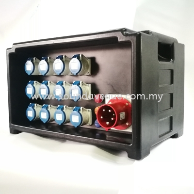 PowerSAV 63 Amp Distribution Box (Black Color )Box Type