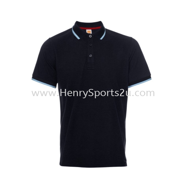 QD5378 Navy Pro Oren Sport Quick Dry Collar Short Sleeve Quick Dry Collar Short Sleeve QD53 Oren Sport  Polo T-Shirt - Microfiber / Quick Dry T-Shirt, Uniform, Cap & Apron Kuala Lumpur (KL), Malaysia, Selangor, Segambut Services, Supplier, Supply, Supplies | Henry Sports