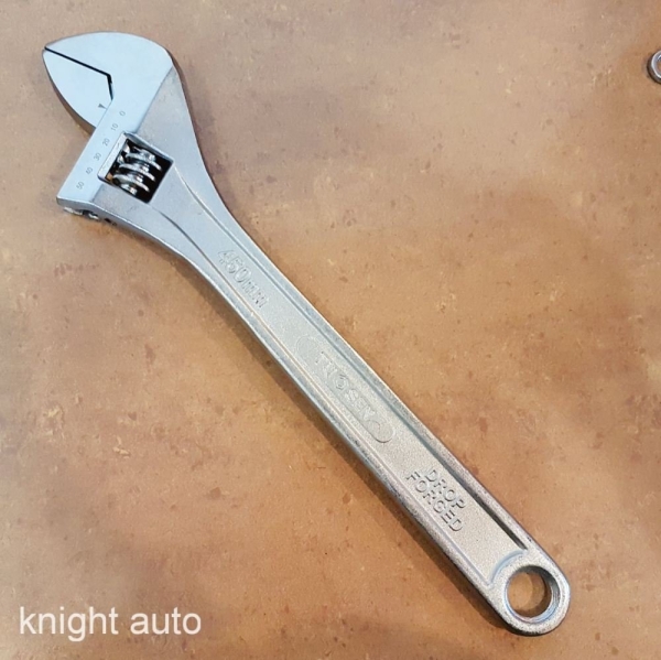 10" Adjustable Wrench CR-V  ID334063 Hand Tools / Socket  Set  Hand Tools Selangor, Malaysia, Kuala Lumpur (KL), Seri Kembangan, Setapak, Kajang Supplier, Suppliers, Supply, Supplies | Knight Auto Sdn Bhd