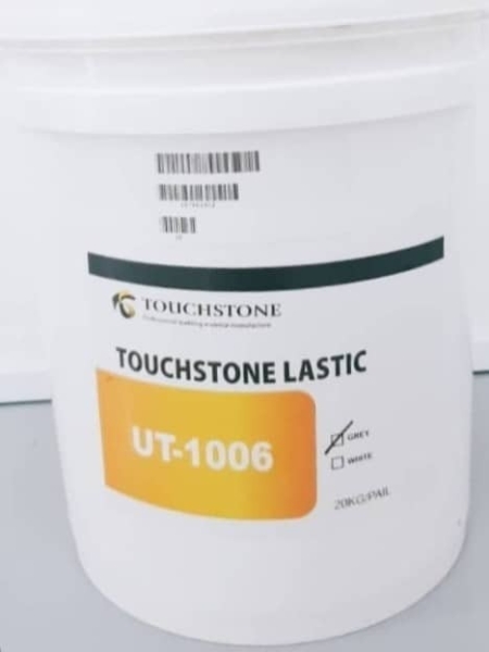 TOUCHSTONE LASTIC UT-1006 is a water based one part elastomeric liquid waterproofing emulsion. It is TOUCHSTONE LASTIC UT-1006 Waterproofing Products Selangor, Malaysia, Kuala Lumpur (KL), Petaling Jaya (PJ) Specialist, Contractor, Service | Asia Seal Engineering Sdn Bhd