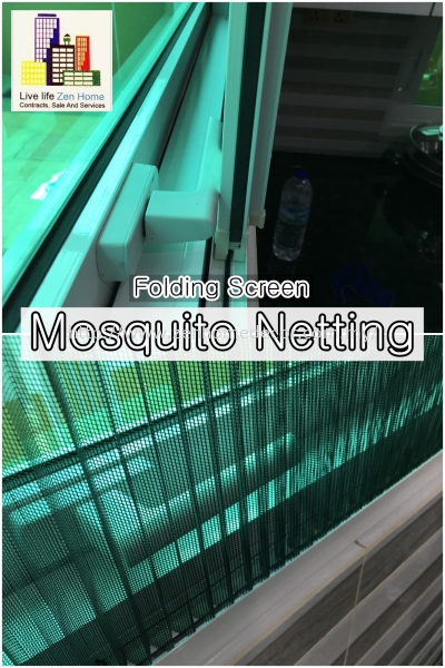 Folding Screen Netting Sliding & Folding Screen Mosquito Netting Selangor, Malaysia, Kuala Lumpur (KL), Puchong, Shah Alam Supplier, Suppliers, Supply, Supplies | Zen Home Decor