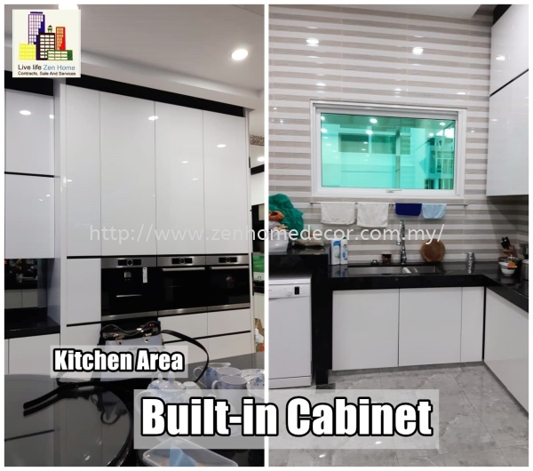 Kitchen Cabinet Built in kitchen cabinet Built in works Furniture & Renovation Selangor, Malaysia, Kuala Lumpur (KL), Puchong, Shah Alam Supplier, Suppliers, Supply, Supplies | Zen Home Decor